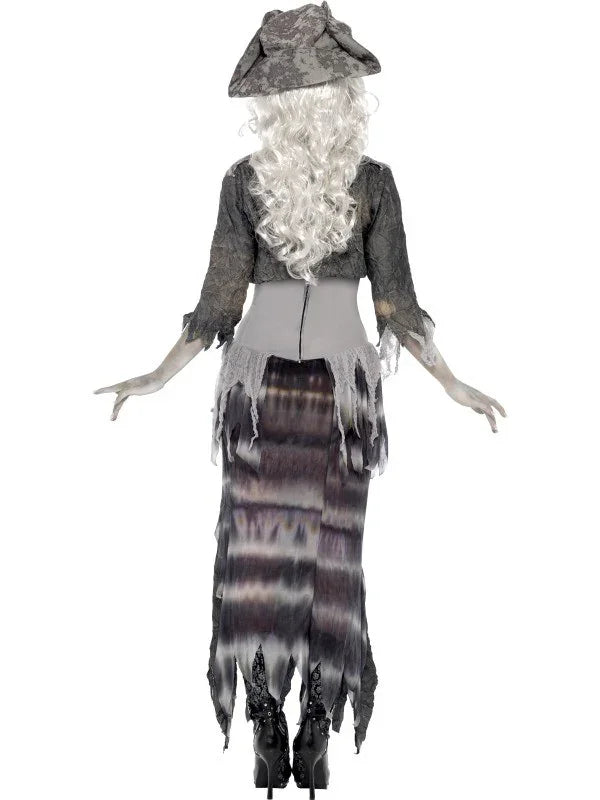 Disfraz Pirata Terror para Mujer Adultos Smiffys